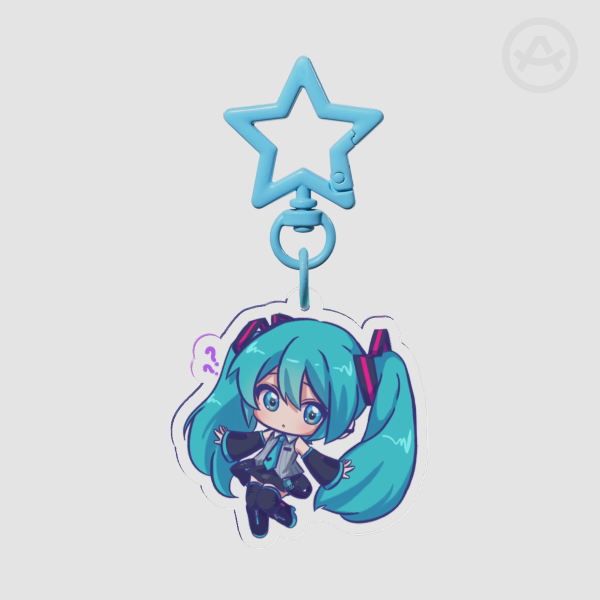 Hatsune Miku V6 acrylic keychain [VER 2]
