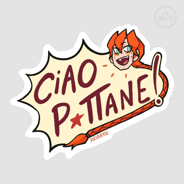 "CIAO" TheNagas Sticker