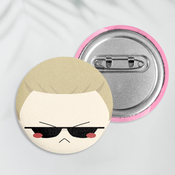 Resident Evil Albert Wesker Chibi Plush Pin