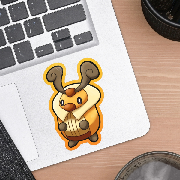 Shiny Kricketot (Female) Die-Cut Sticker