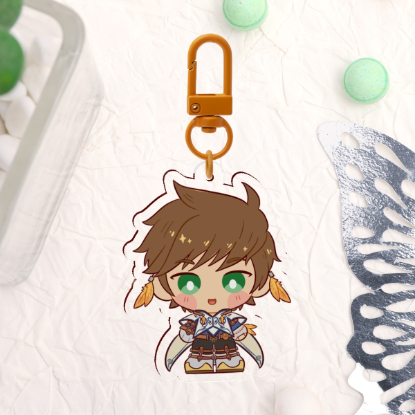 [FANMERCH] Tales of Zestiria: Sorey Keychain