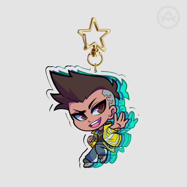 David Martinez Cyberpunk Edgerunners Keychain