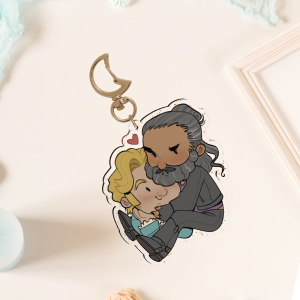 BlackBonnet Keychain