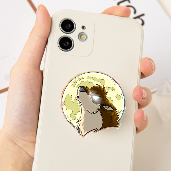 Howling werewolf Phone Holder
