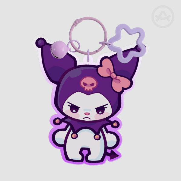 Kuromi Acrylic Keychains