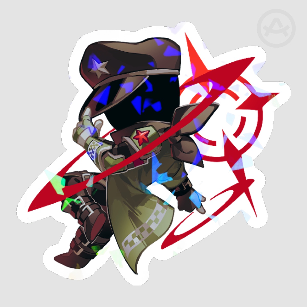 [Nullscape] ICBM Diecut 5cm Sticker | Roblox Nullscape Unofficial Merch