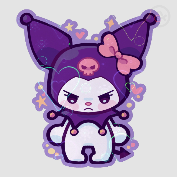 Kuromi Die Cut Stickers