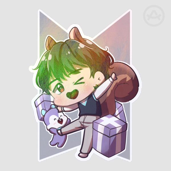 BTS FESTA 2023 Holo Diecut Stickers - J-HOPE