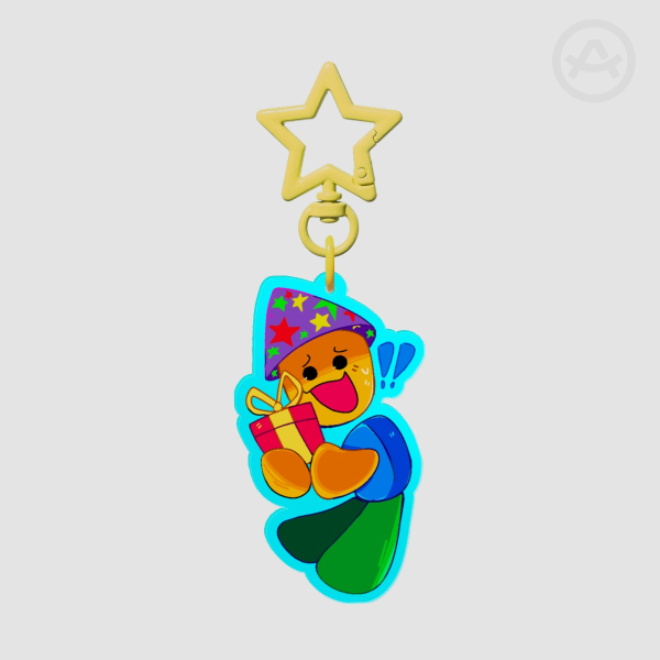 Poob Acrylic Keychain (Regretevator