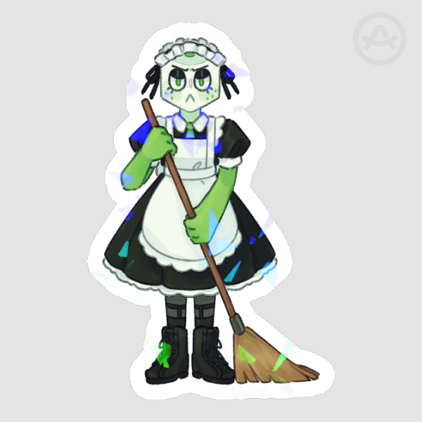 Maid Battat Sticker