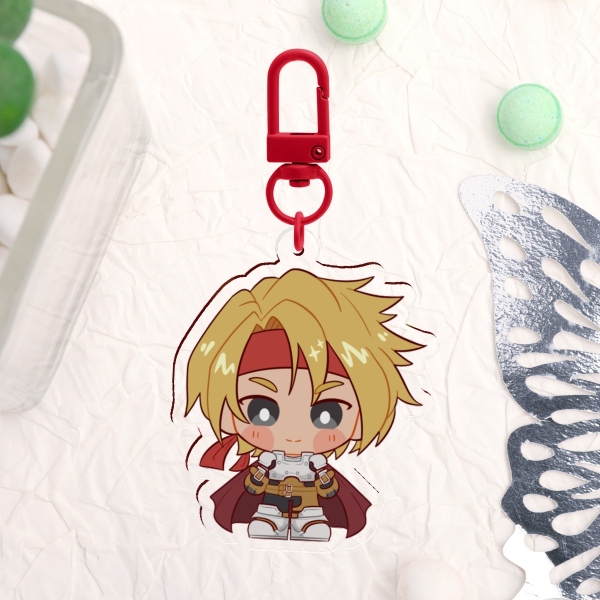 [FANMERCH] Tales of Phantasia: Cless Keychain