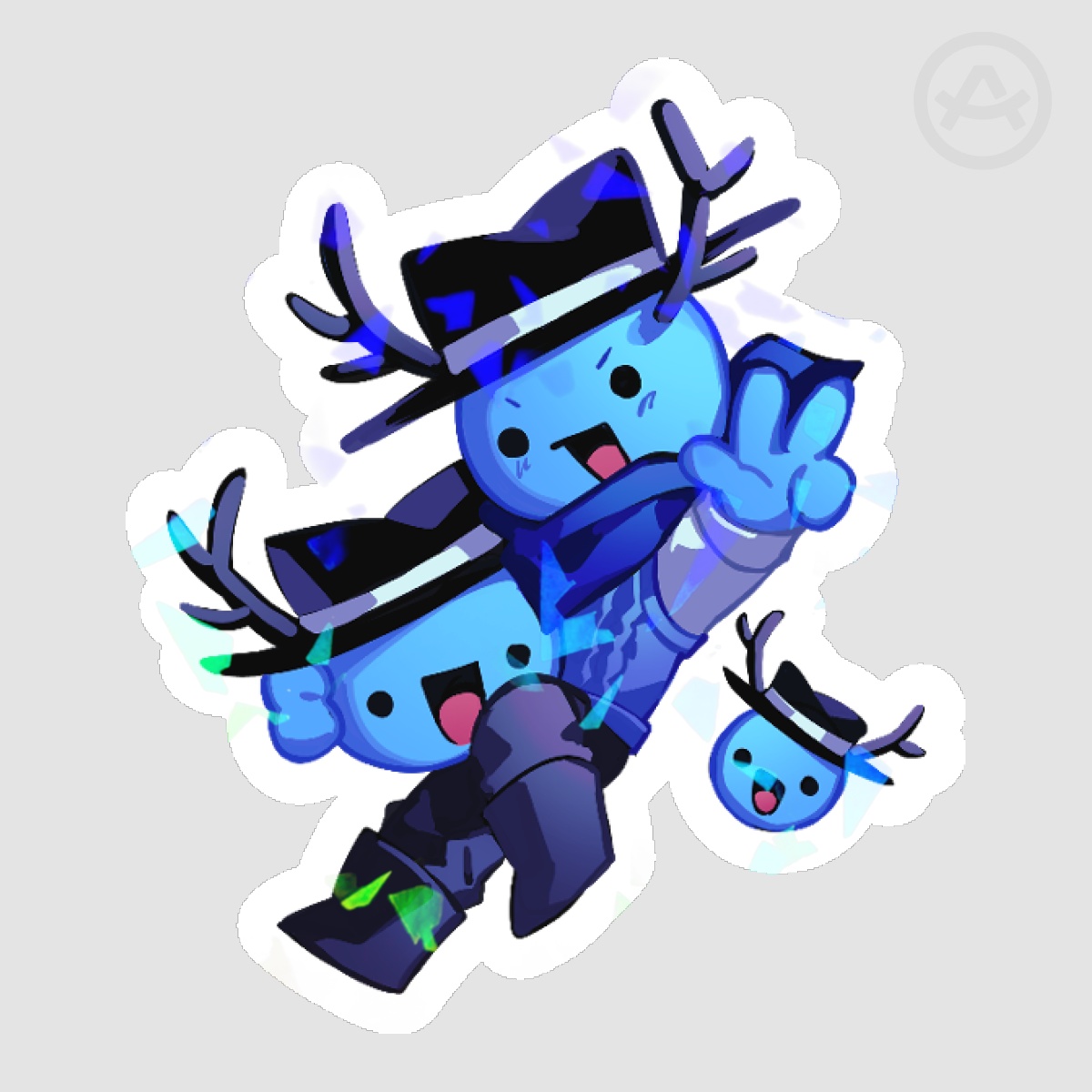 [Nullscape] Mart Diecut 5cm Sticker | Roblox Nullscape Unofficial Merch
