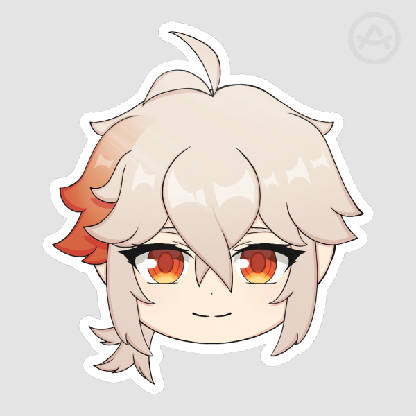 Kazuha Glossy Sticker