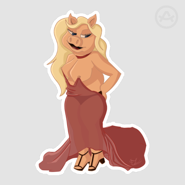 Miss Piggy Stickers