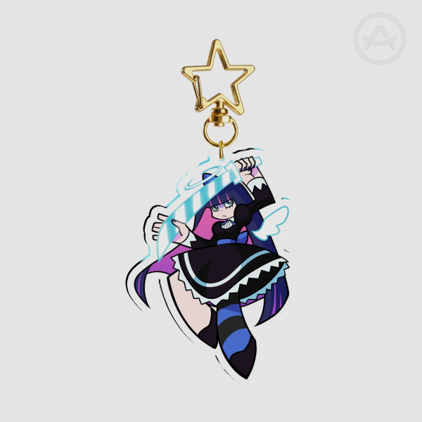 Stocking Anarchy New Panty and Stocking Keychain