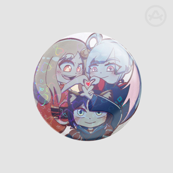 Cosmic Princess Kaguya Button Pin