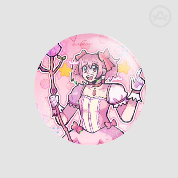 Madoka Round Badges (Button Pins)