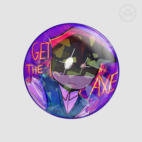 Ivan Button Pin (Bad Things)