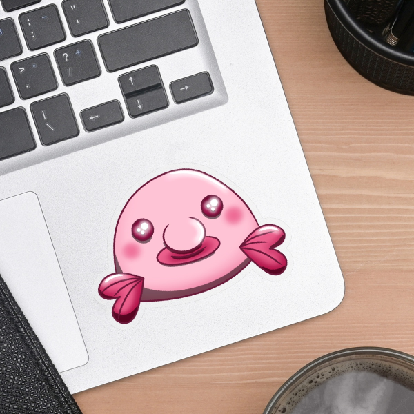 Just a Blobfish Sticker