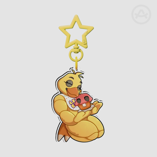 Chica Acrylic Keychain