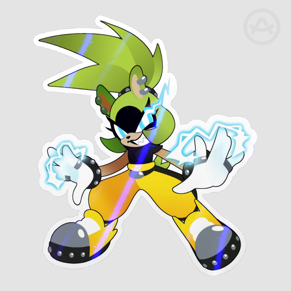 Surge the Tenrec Die Cut Sticker