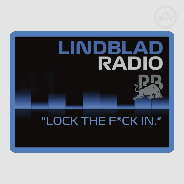 Arvid Lindblad (LOCK THE F*CK IN) Sticker