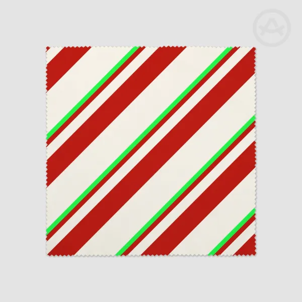 Candy's Stripes Glass Cloth