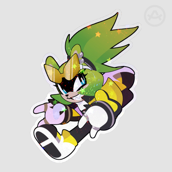 Surge the Tenrec - Riders Fit Die Cut Sticker