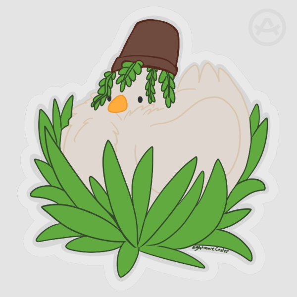 Pothead Chicken Stickers