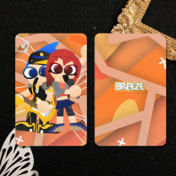 Axel and Mellow Band Holographic Photocard
