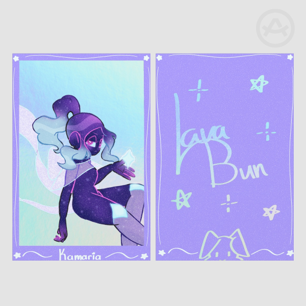 Rainbow Holographic Kamaria Card