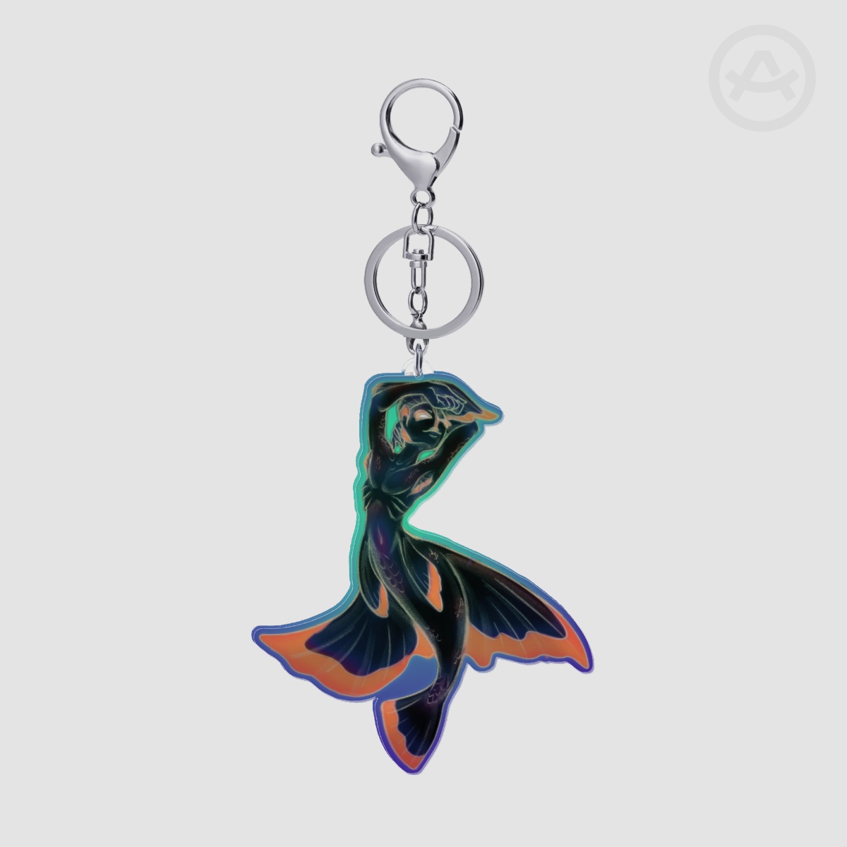 Panikki Ripple Acrylic Keychain