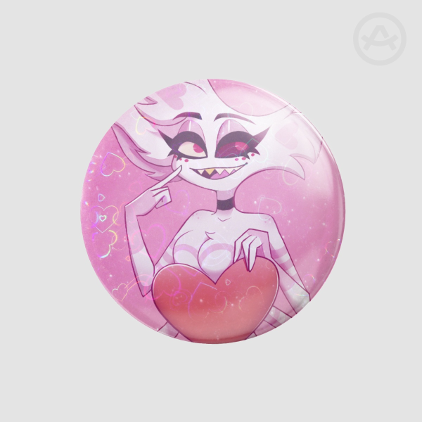 Angel Dust - holographic button