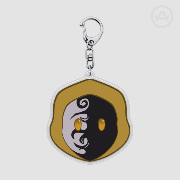 John Doe Epoxy Clear Acrylic Keychains