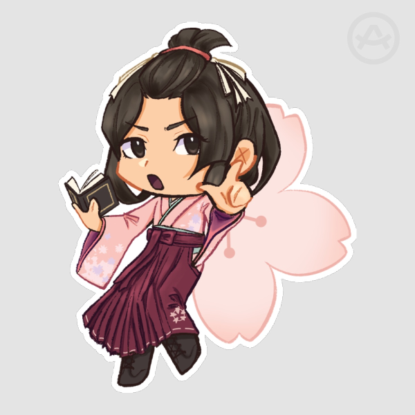 Susato Mikotoba (TGAA) Die Cut Sticker