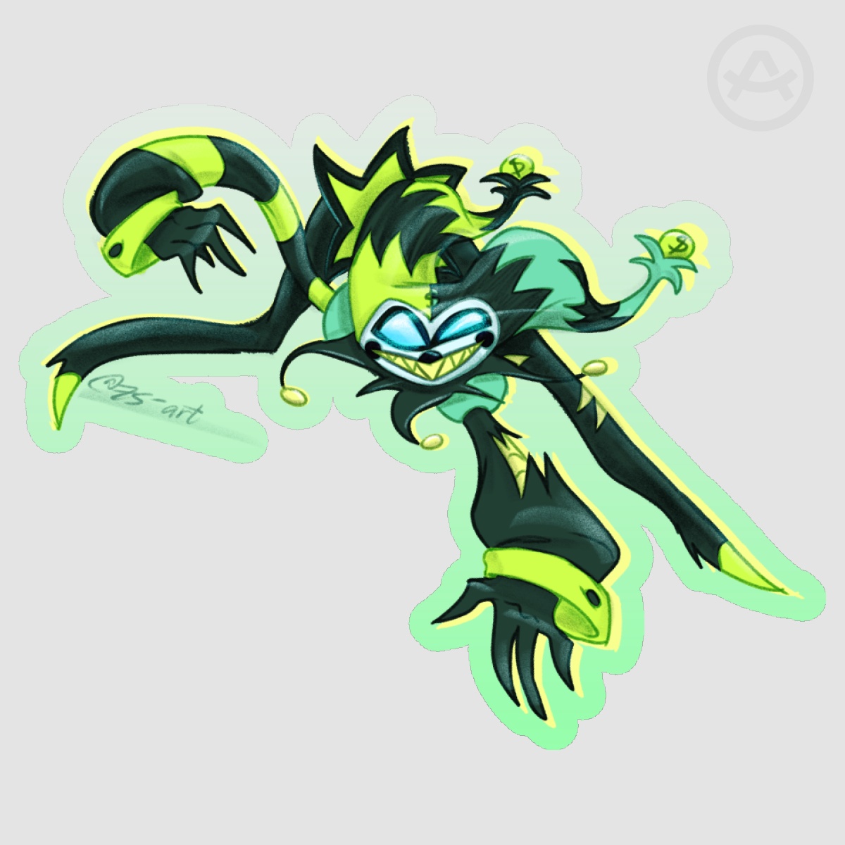 HB Robo Fizz Vinyl Sticker