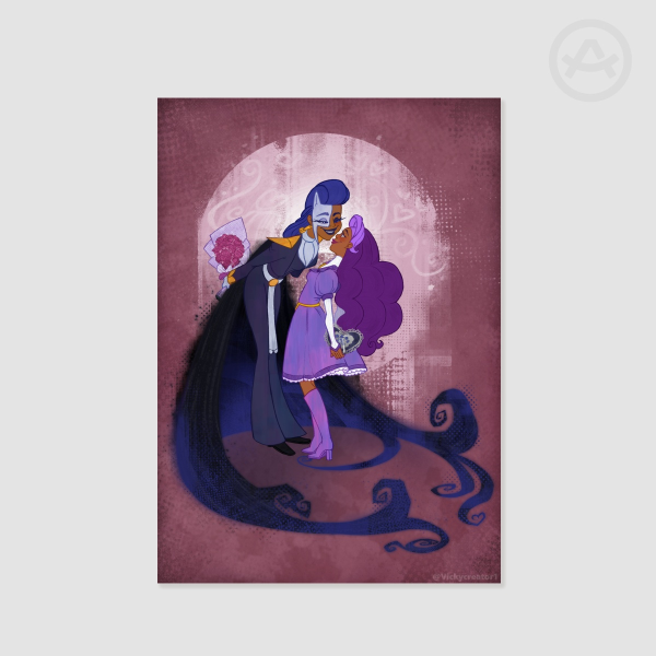 AstraXValinda Valentine Print