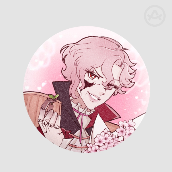 Porcelain Guard Plush Badge