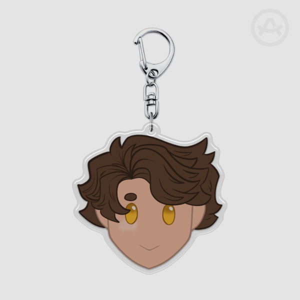 Arthur Chibi Epoxy Clear Acrylic Keychains