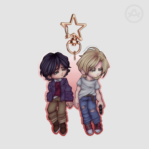 Ash & Eiji | Banana Fish | Acrylic Keychain