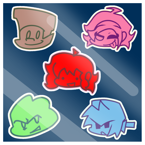 Funkin' Stickers Sheet