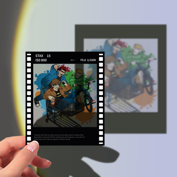 [The Eltingville Club] Bill, Pete & Jerry - Film Polaroid Photocard