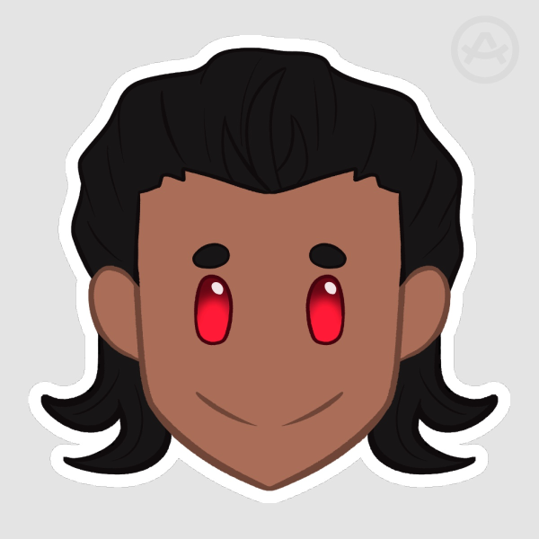 Kayne Chibi Die Cut Stickers
