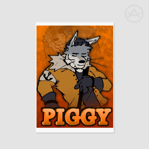 Piggy Book 2 Archie Poster Printing