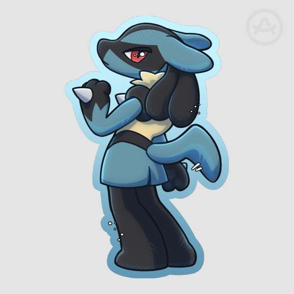 Lucario Sticker