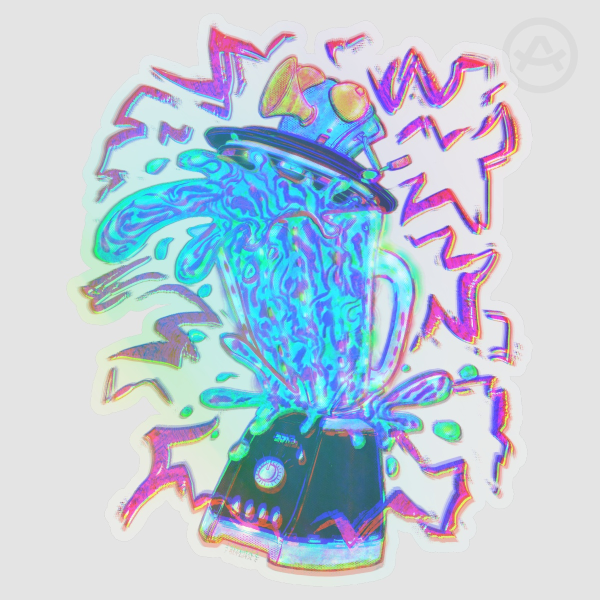 Get Tartar'ed Clear PET Vinyl Sticker