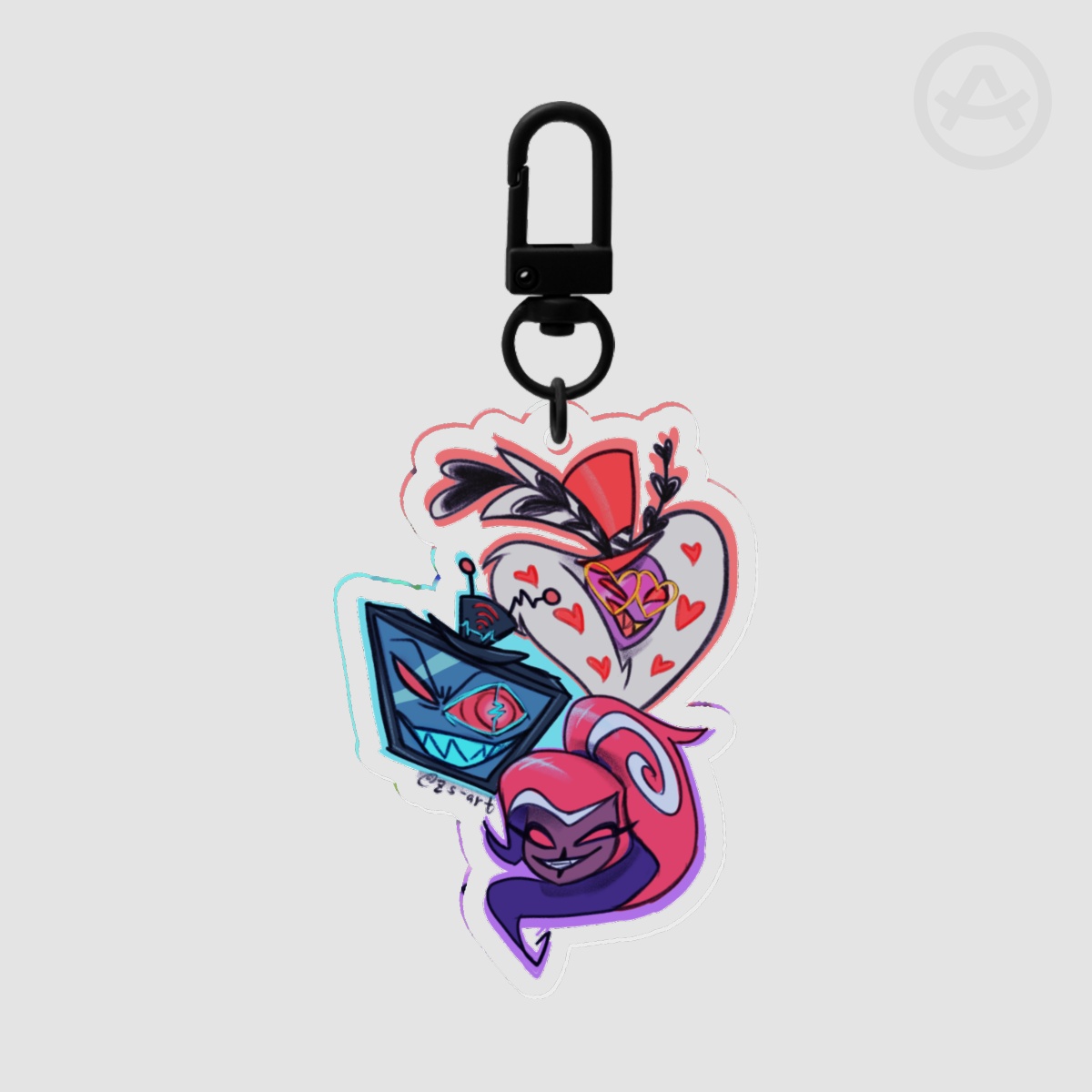 HH Vees Acrylic Keychain