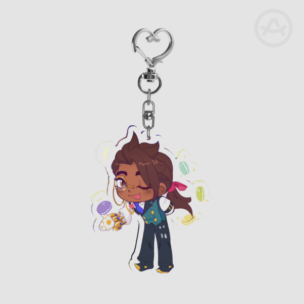 Royal Butler Miniweaver Acrylic Keychain
