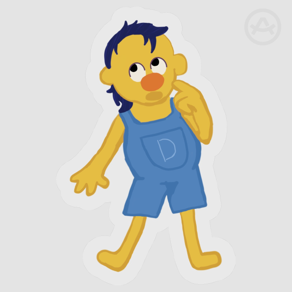 YELLOW GUY Sticker