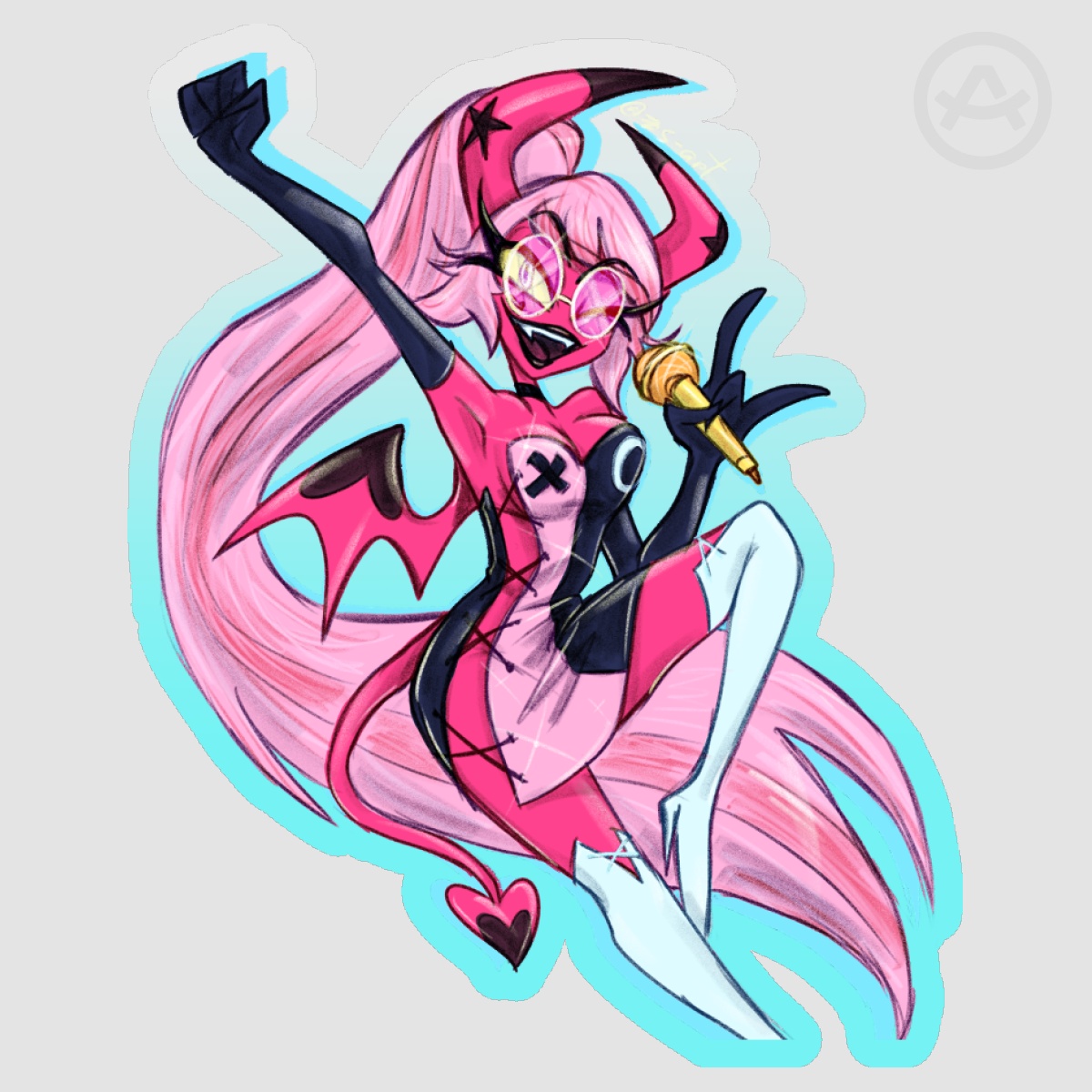 HB Verosika Vinyl Sticker